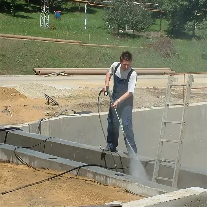 Бетонирование в жару