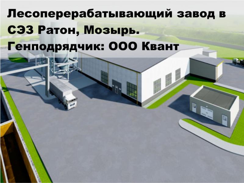 Лесоперерабатывающий завод, г.Мозырь